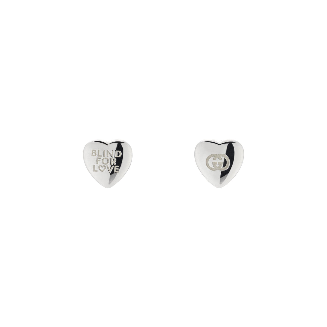 Gucci Blind For Love earrings in 925 sterling silver YBD85402200100U