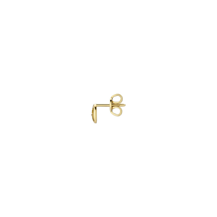Gucci Interlocking earrings in 18k yellow gold YBD874224001