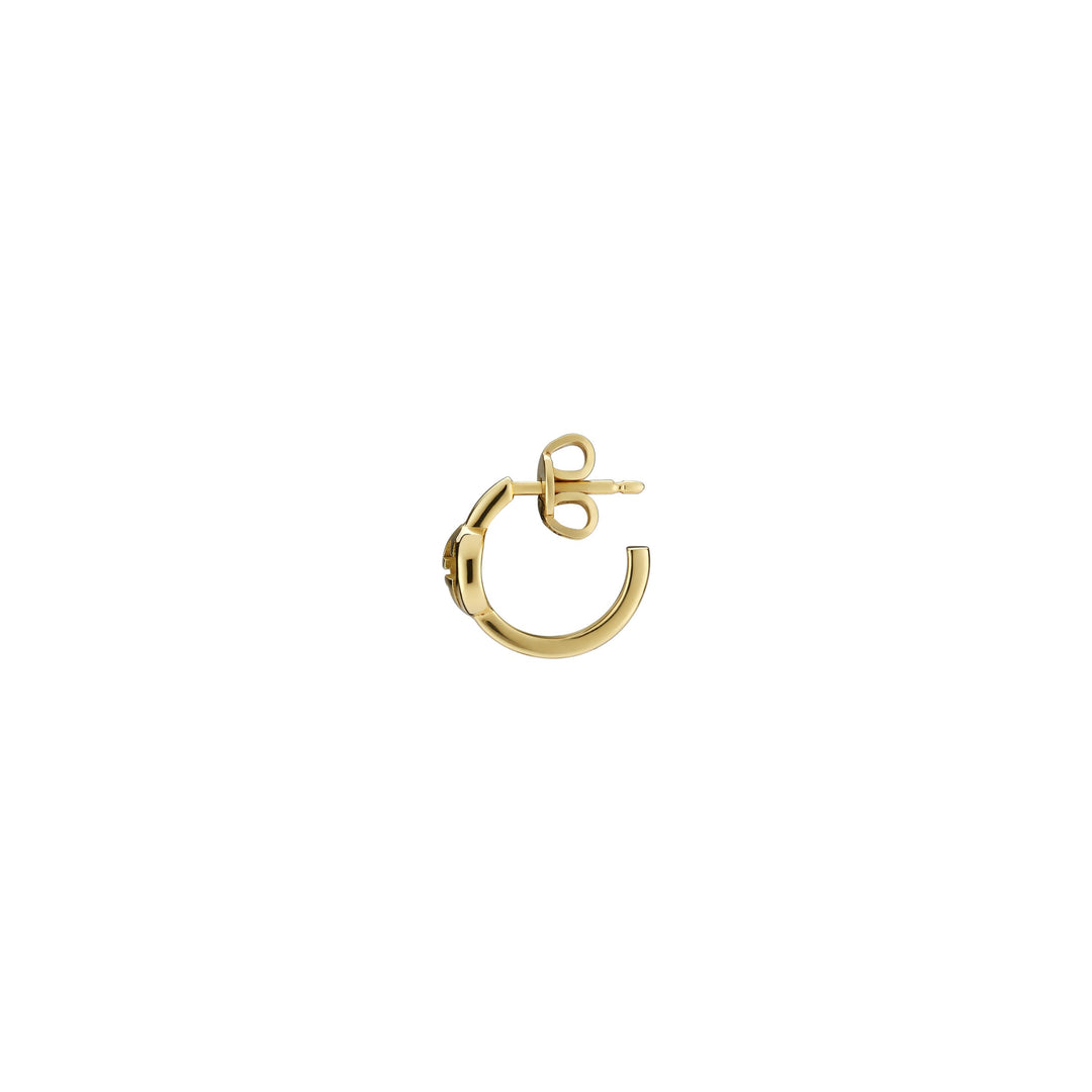 Gucci Interlocking earrings in 18k yellow gold YBDA000NA001