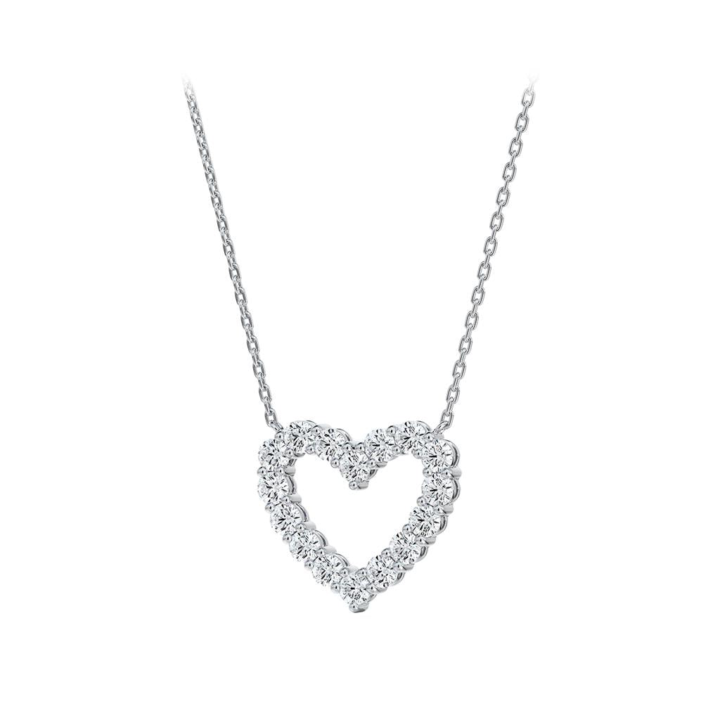 Collier Forevermark avec coeur