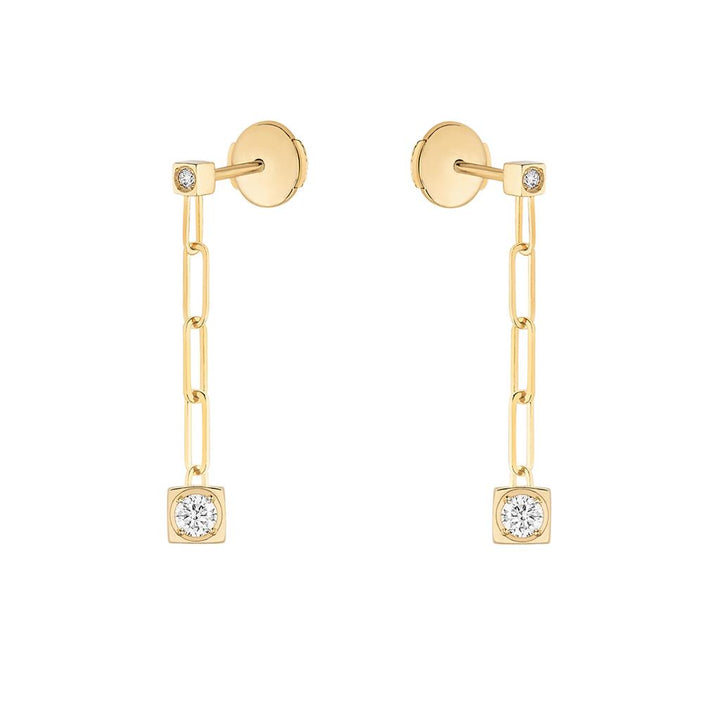 Dinh van Le Cube Diamant Earrings