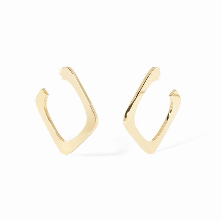 Boucles d'oreilles Créoles dinh van Impression petit modèle