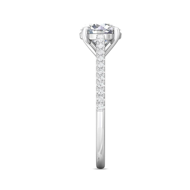 Solitaire Diamond Engagement Ring