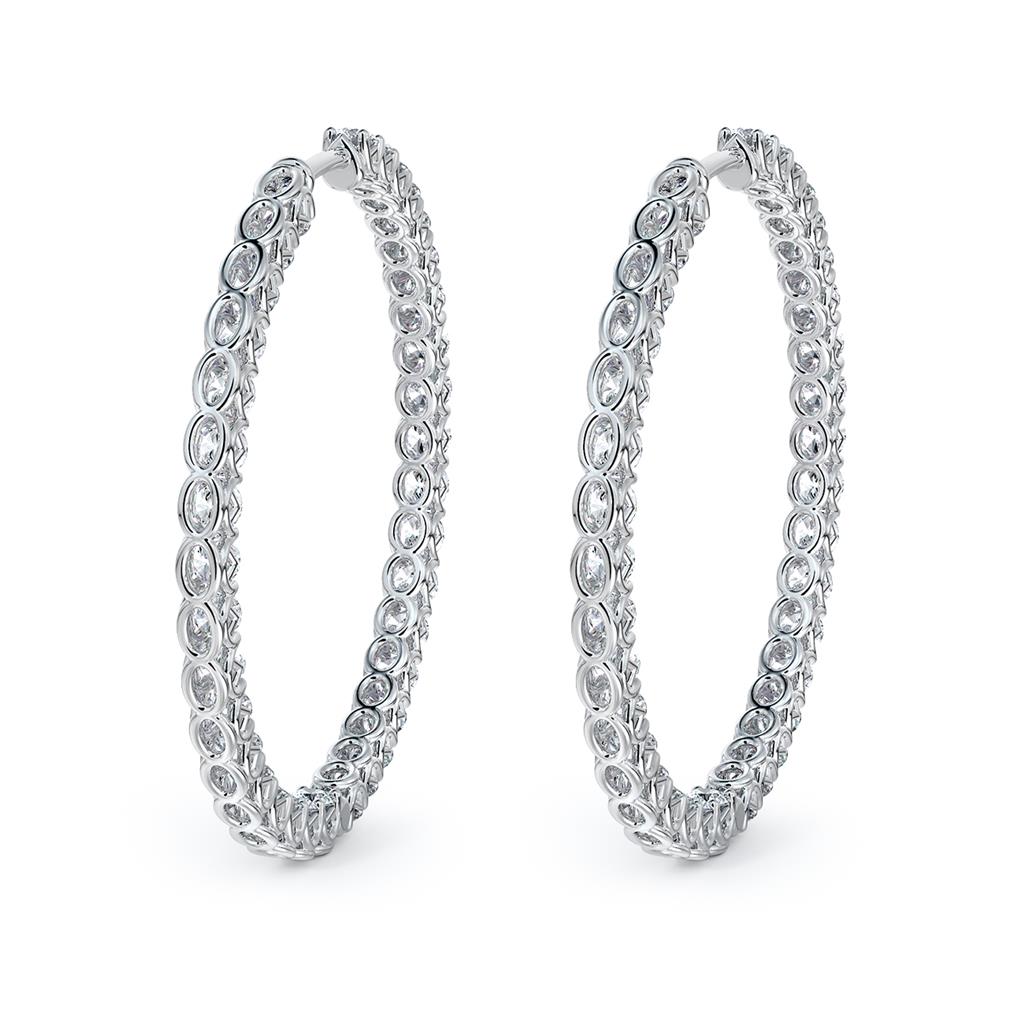 De Beers Forevermark Classic Diamond Earrings