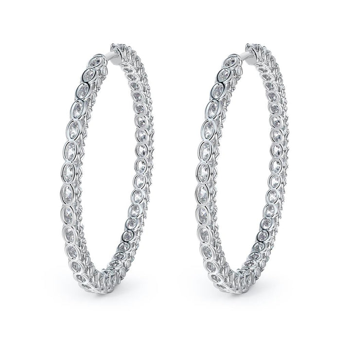 Boucles d'oreilles à diamants De Beers Forevermark Classic