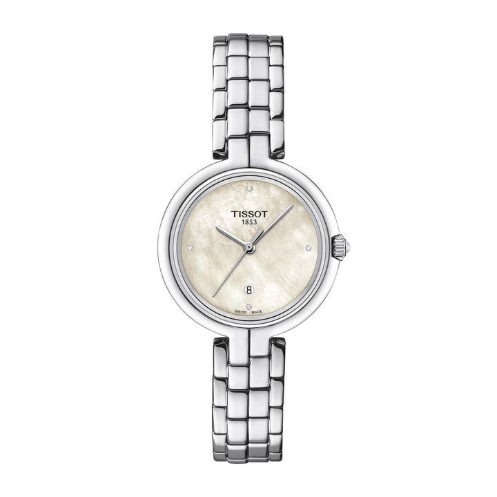 Montre Tissot Flamingo quartz en acier inoxydable 30 mm T094.210.11.116.02