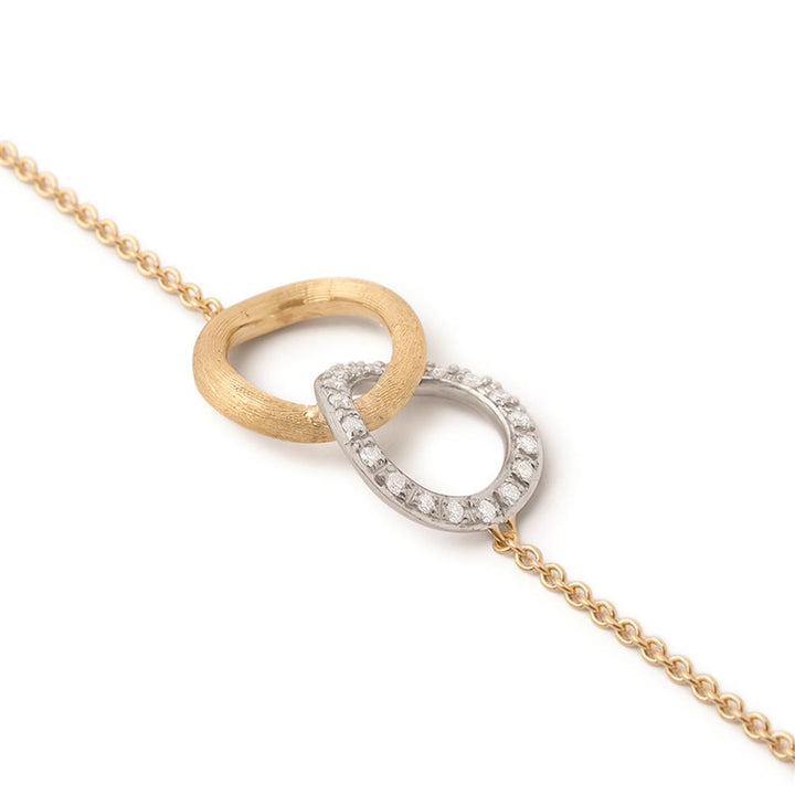 Bracelet Marco Bicego Jaipur en or jaune 18k diamants BB1803_B_YW_Q6