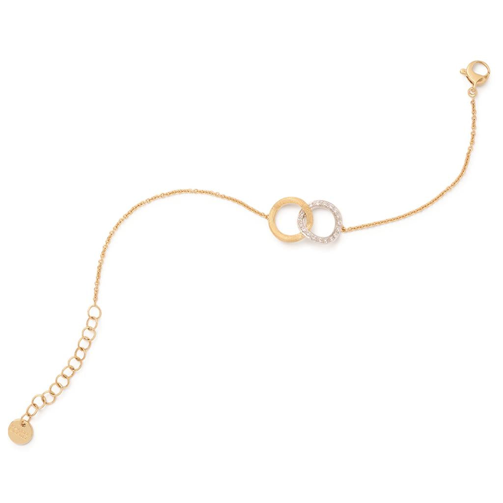 Bracelet Marco Bicego Jaipur en or jaune 18k diamants BB1803_B_YW_Q6