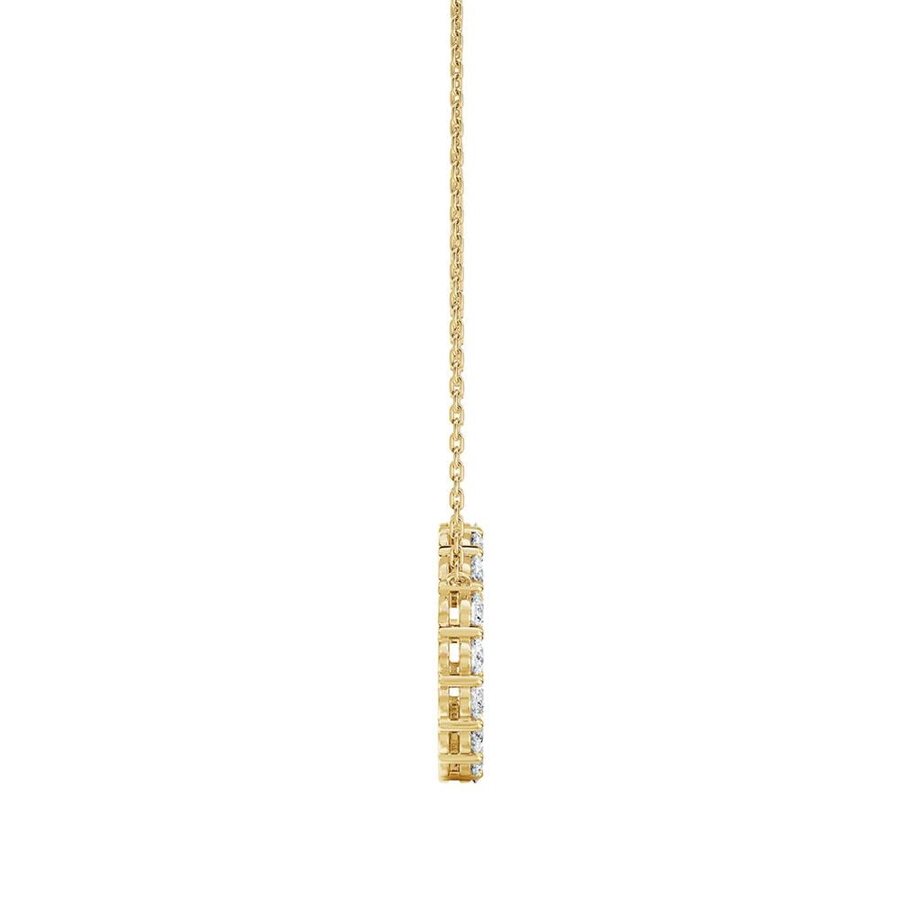 Forevermark necklace in 18k yellow gold