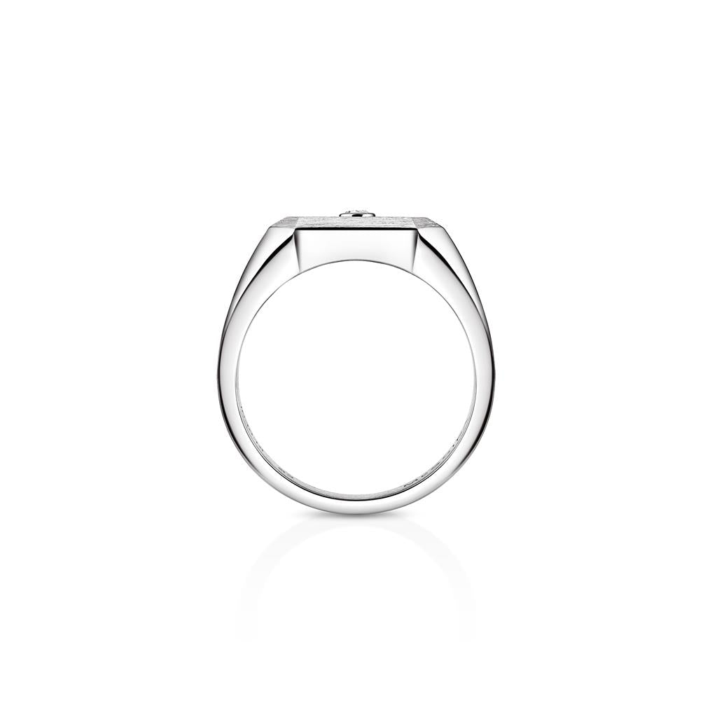 Bague Messika Chevalière Move Titanium Naturel