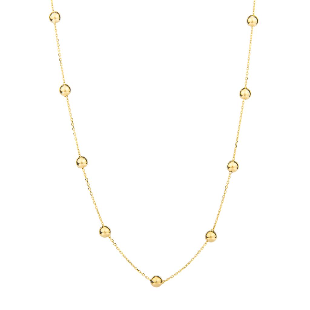 18K yellow gold fancy style chain