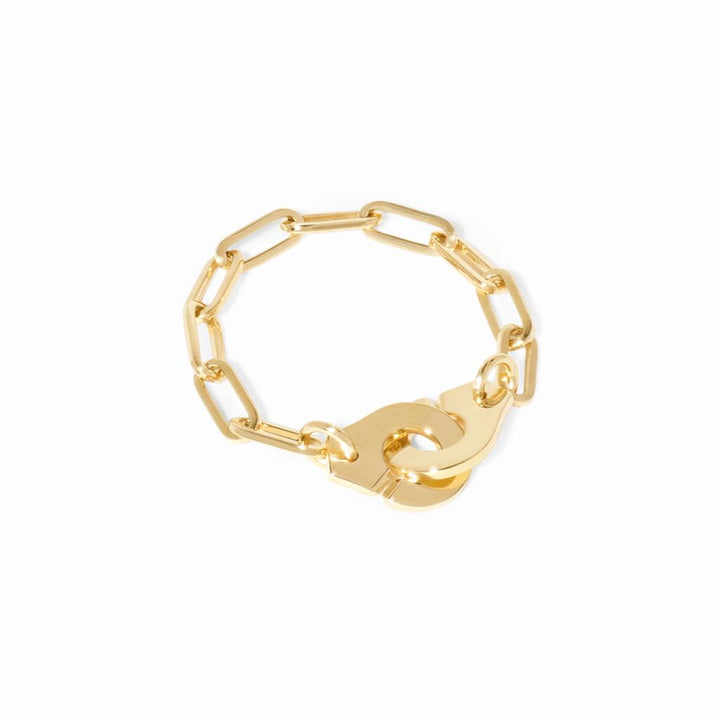 Bague chaîne dinh van Menottes