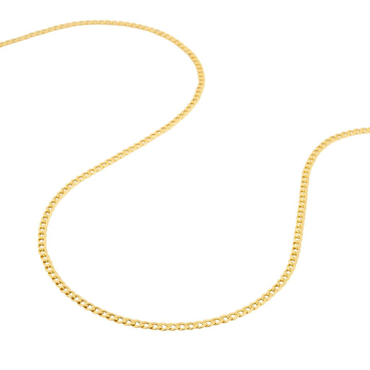 Chaîne en or jaune 18K style Gourmette 1,4 mm