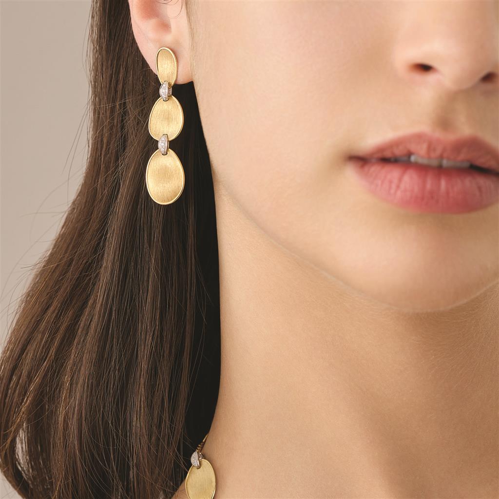 Marco Bicego Lunaria Diamond Earrings