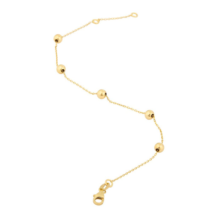 18K yellow gold bracelet fantasy style