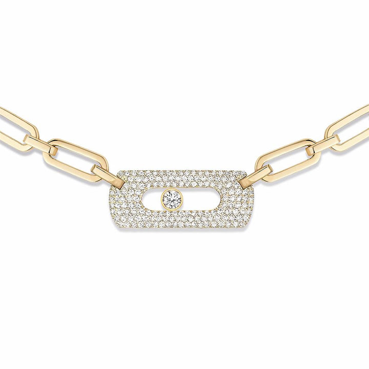 Messika Move Link Diamond Necklace