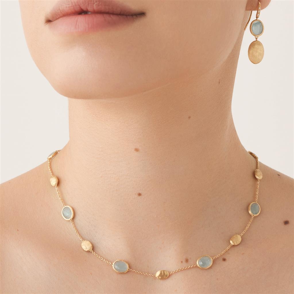 Collier Marco Bicego Siviglia en or jaune 18K aigue-marines CB1874-E_AQ01_Y_02
