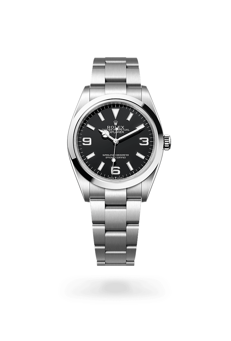 Rolex Explorer in Oystersteel, M124270-0001 - Bijouterie Italienne