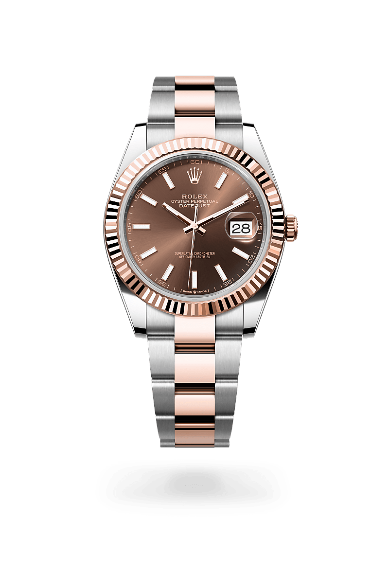 Rolex Datejust in Everose Rolesor - combination of Oystersteel and Everose gold, M126331-0001 - Bijouterie Italienne