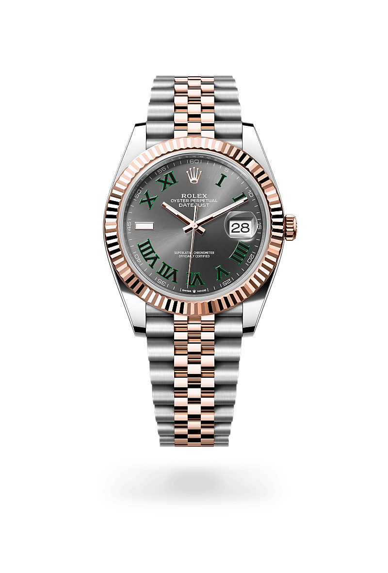 Rolex Datejust in Everose Rolesor - combination of Oystersteel and Everose gold, M126331-0016 - Bijouterie Italienne