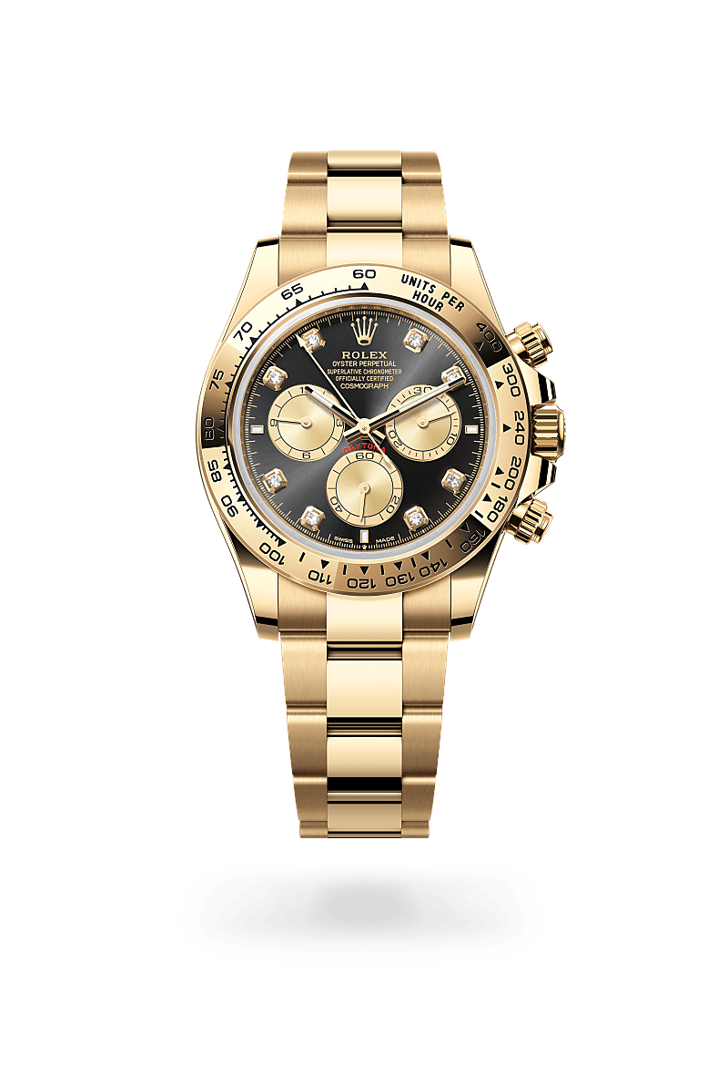 Rolex Cosmograph Daytona in 18 ct yellow gold, M126508-0003 - Bijouterie Italienne