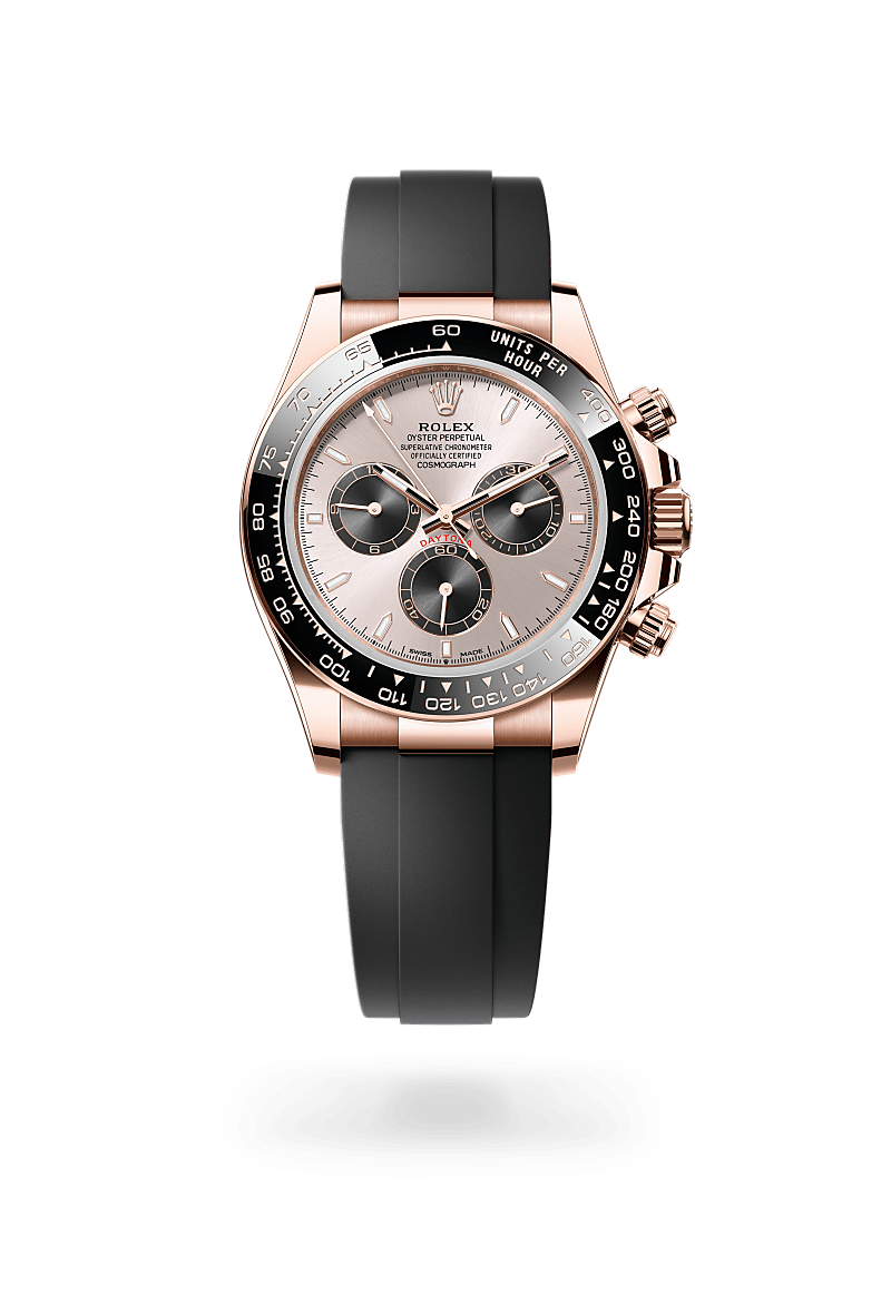 Rolex Cosmograph Daytona in 18 ct Everose gold, M126515LN-0006 - Bijouterie Italienne