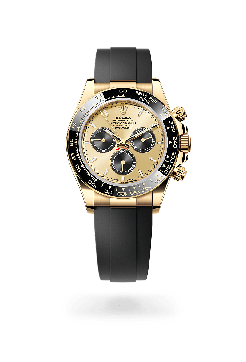 Rolex Cosmograph Daytona in 18 ct yellow gold, M126518LN-0012 - Bijouterie Italienne