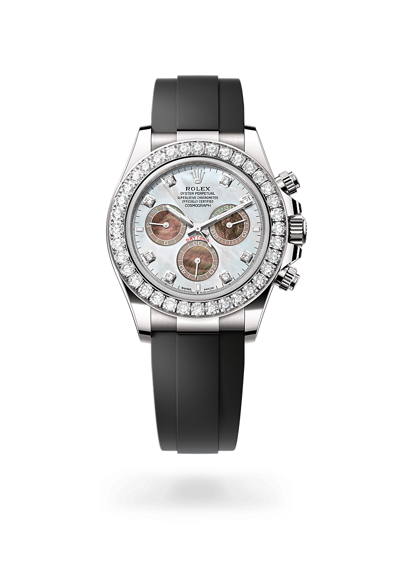 Rolex Cosmograph Daytona in 18 ct white gold, M126589RBR-0001 - Bijouterie Italienne