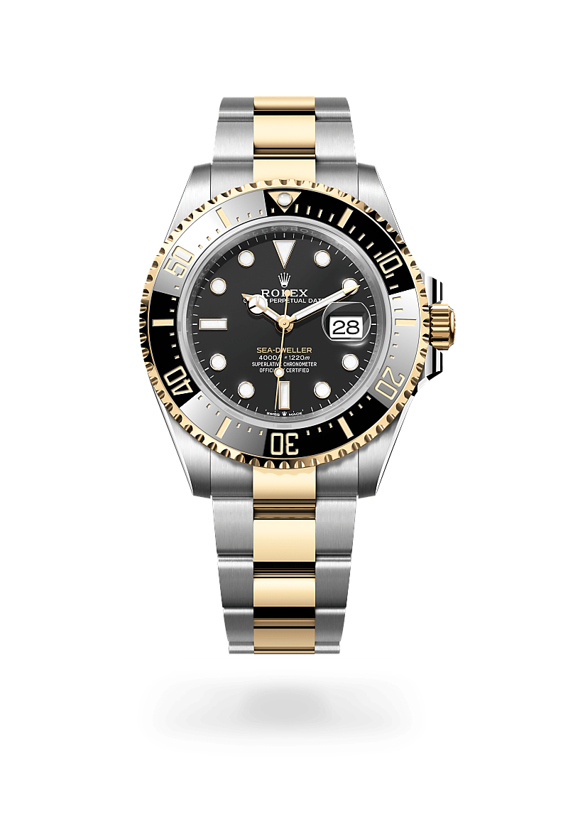 Rolex Sea-Dweller in Yellow Rolesor - combination of Oystersteel and yellow gold, M126603-0001 - Bijouterie Italienne