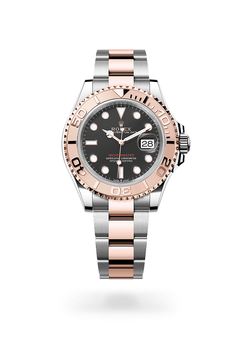 Rolex Yacht-Master in Everose Rolesor - combination of Oystersteel and Everose gold, M126621-0002 - Bijouterie Italienne