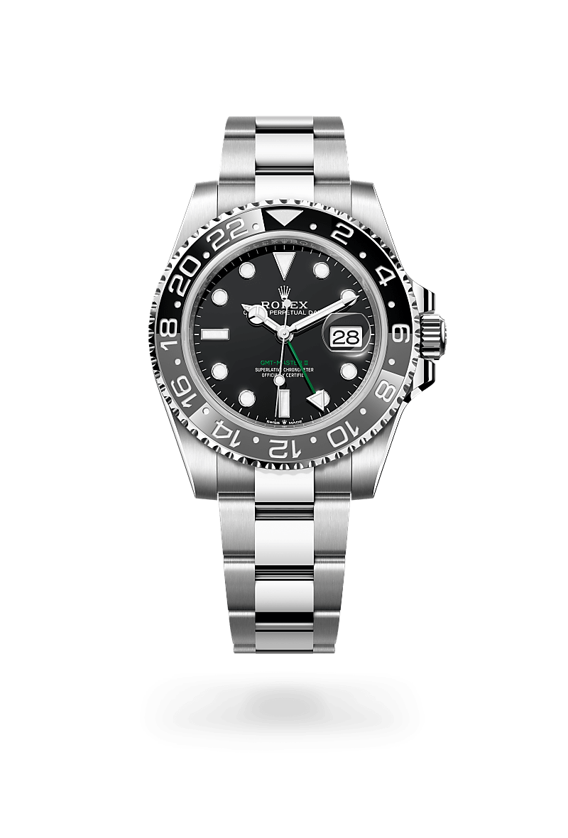 Rolex GMT-Master II in Oystersteel, M126710GRNR-0004 - Bijouterie Italienne