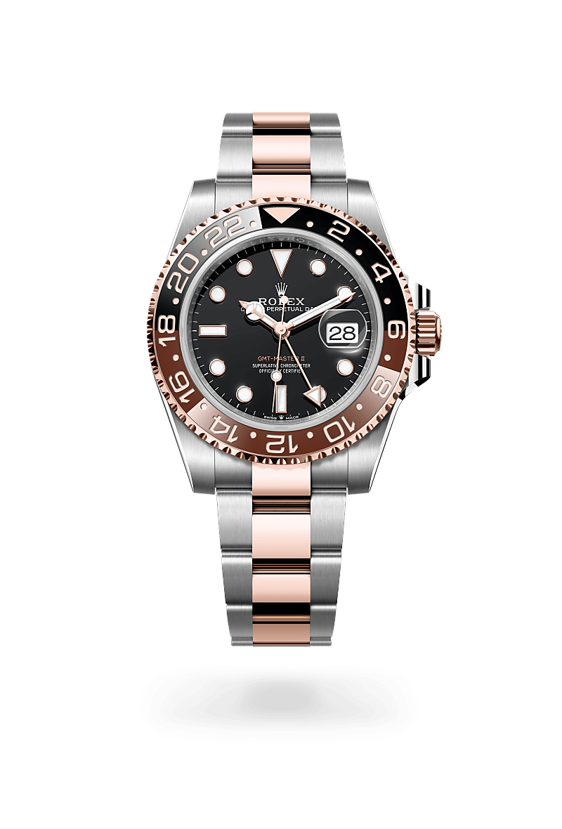 Rolex GMT-Master II in Everose Rolesor - combination of Oystersteel and Everose gold, M126711CHNR-0002 - Bijouterie Italienne