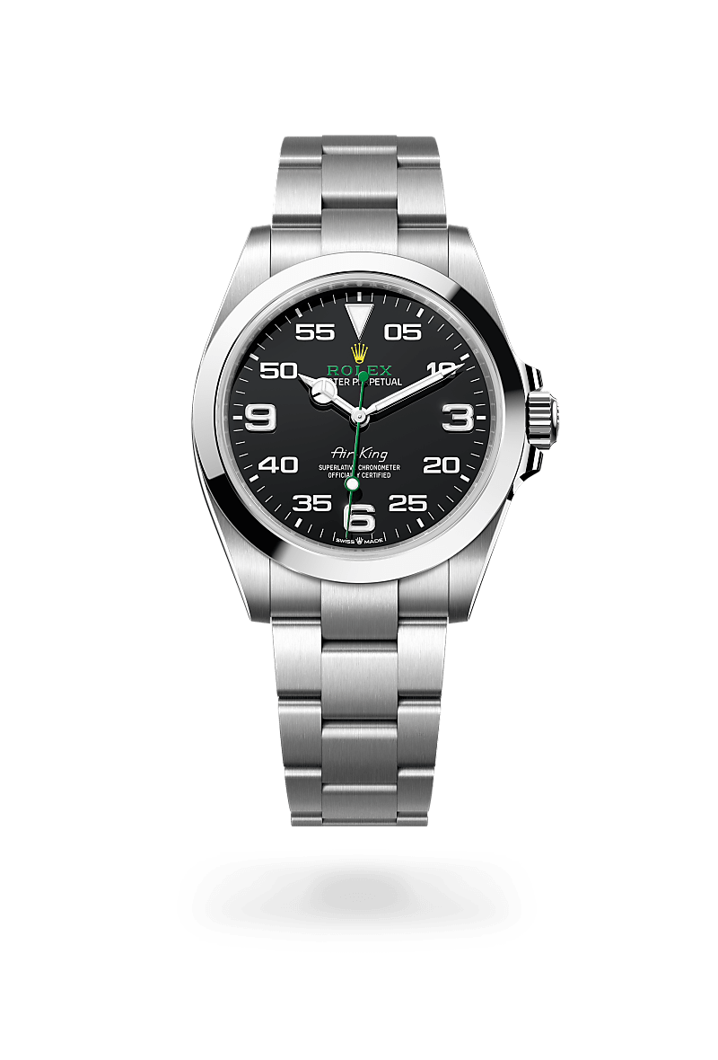 Rolex Air-King in Oystersteel, M126900-0001 - Bijouterie Italienne