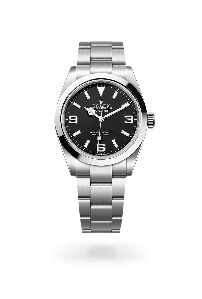 Rolex Explorer in Oystersteel, M224270-0001 - Bijouterie Italienne