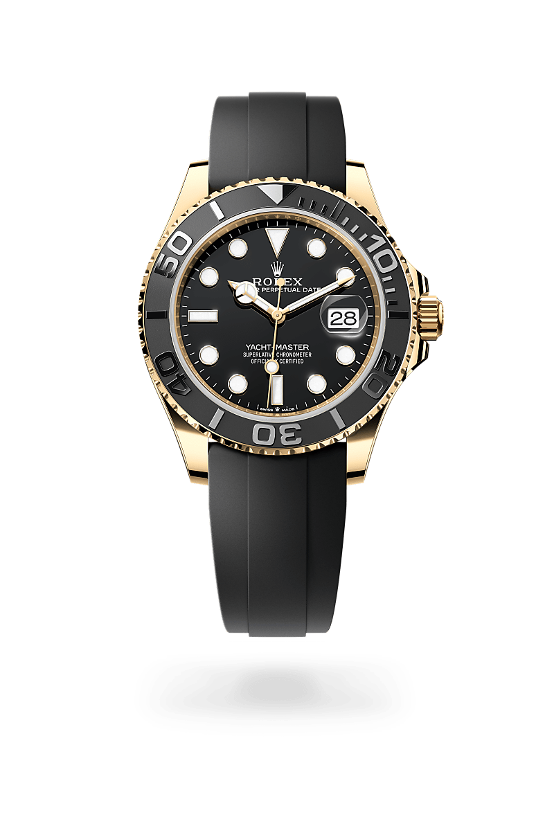 Rolex Yacht-Master in 18 ct yellow gold, M226658-0001 - Bijouterie Italienne