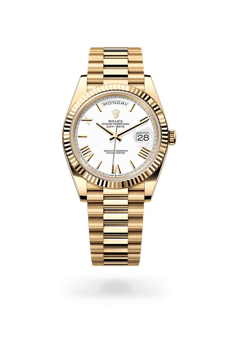 Rolex Day-Date in 18 ct yellow gold, M228238-0042 - Bijouterie Italienne