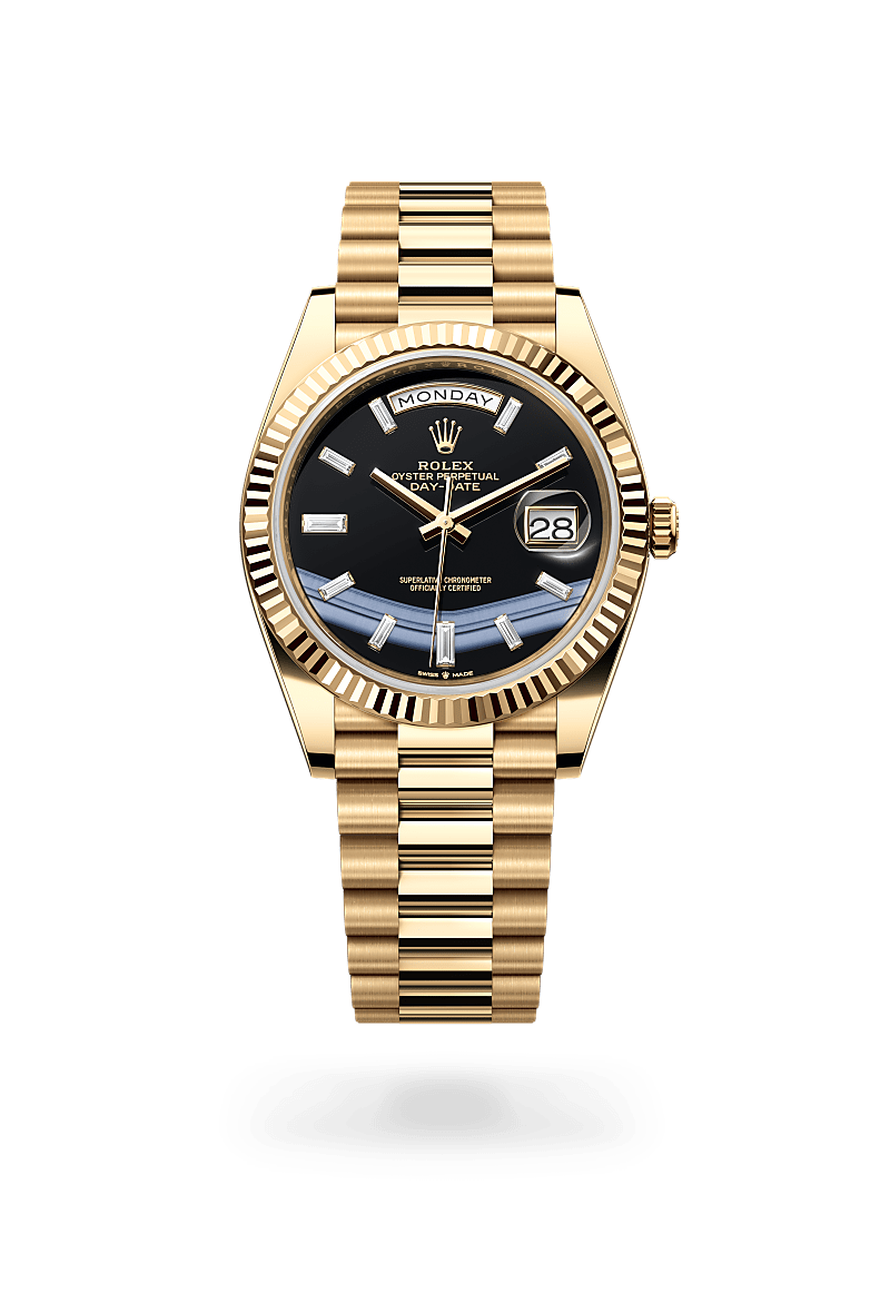 Rolex Day-Date in 18 ct yellow gold, M228238-0059 - Bijouterie Italienne