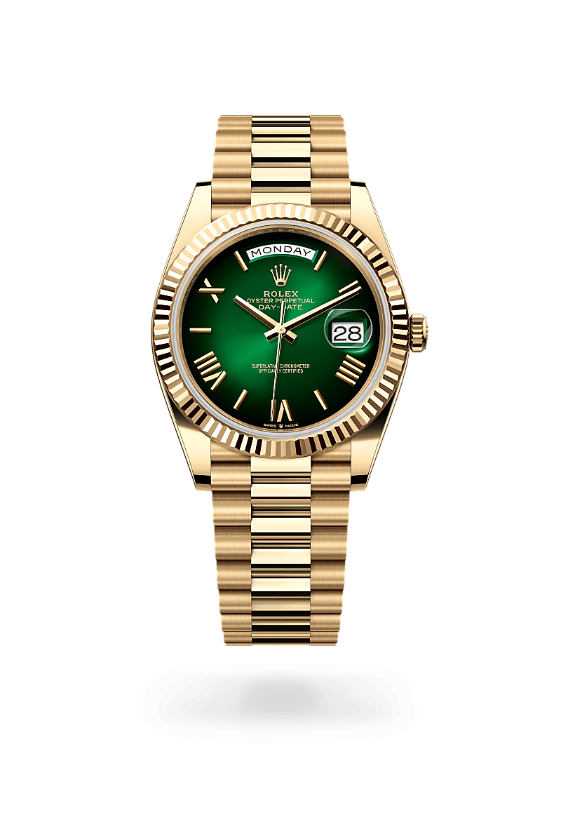 Rolex Day-Date in 18 ct yellow gold, M228238-0069 - Bijouterie Italienne