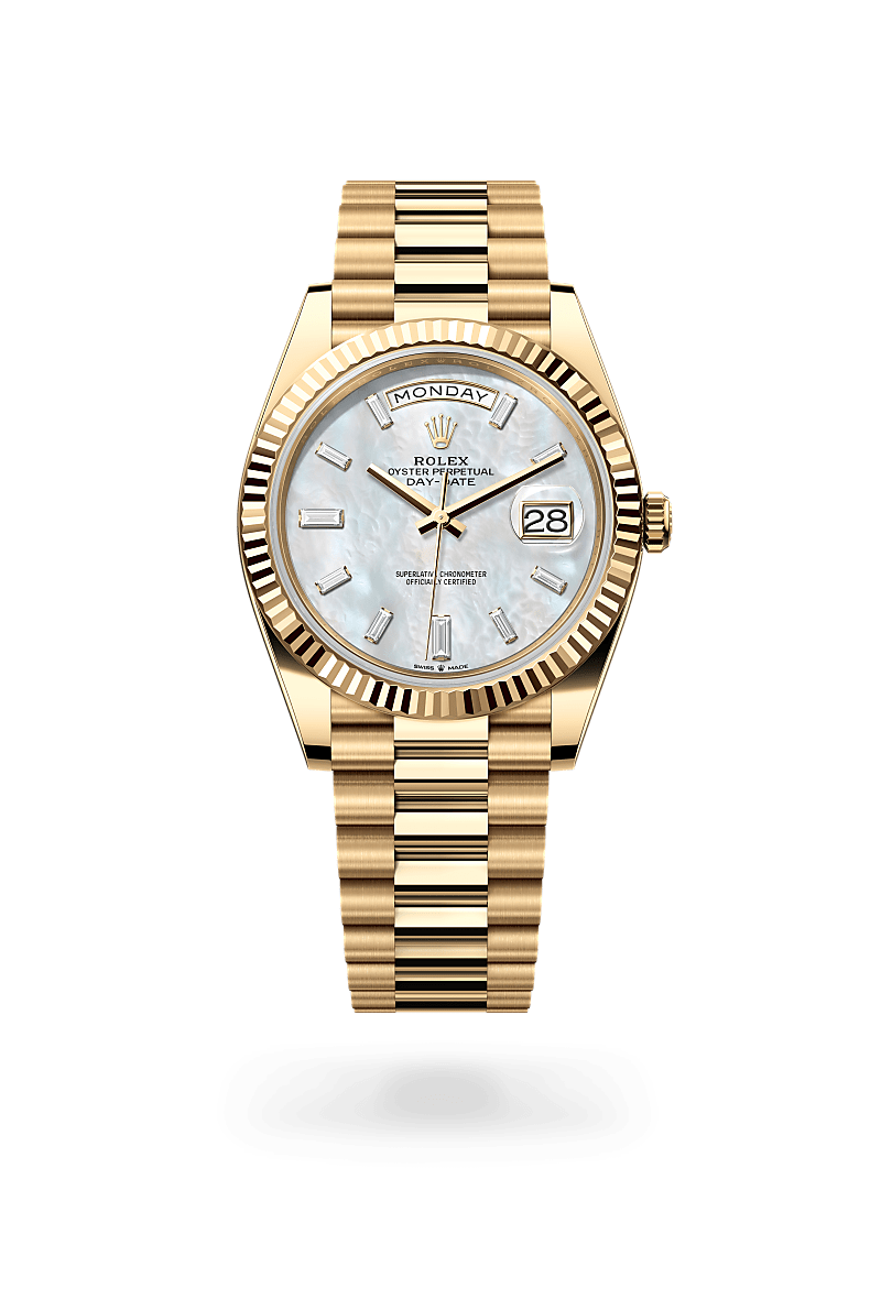 Rolex Day-Date in 18 ct yellow gold, M228238-0071 - Bijouterie Italienne