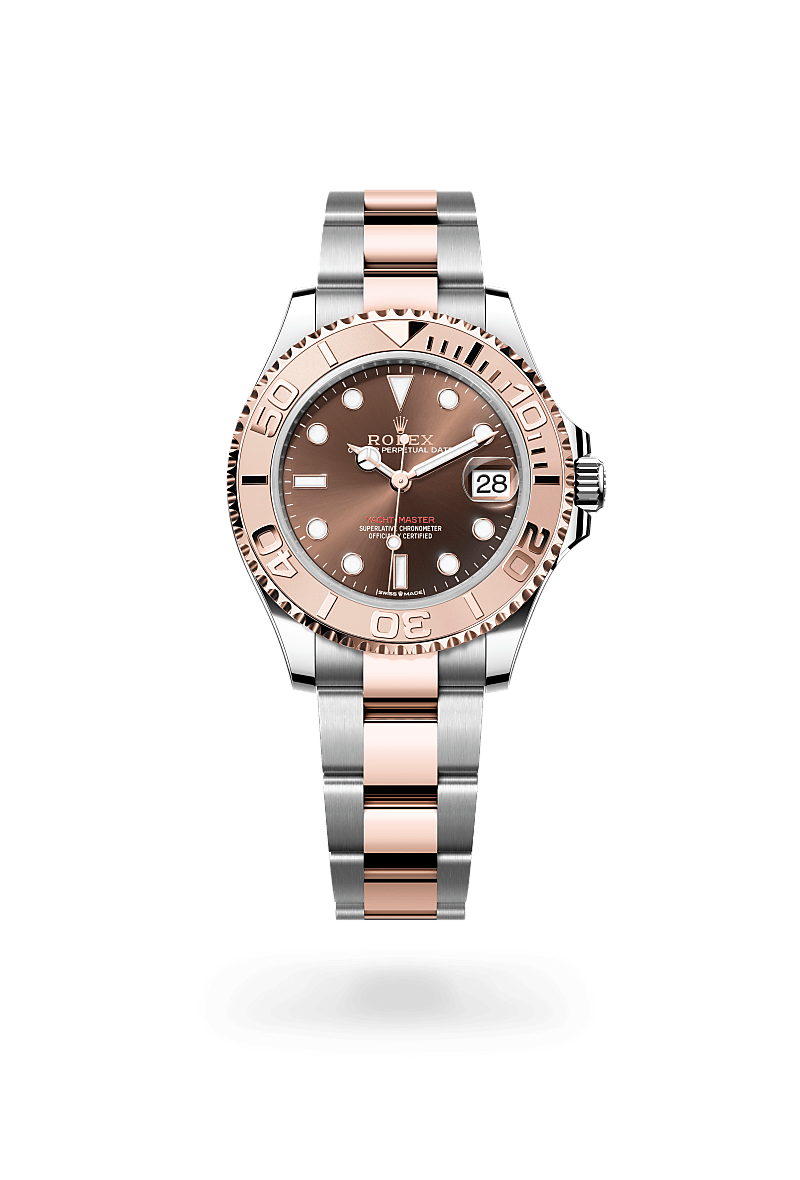 Rolex Yacht-Master in Everose Rolesor - combination of Oystersteel and Everose gold, M268621-0003 - Bijouterie Italienne