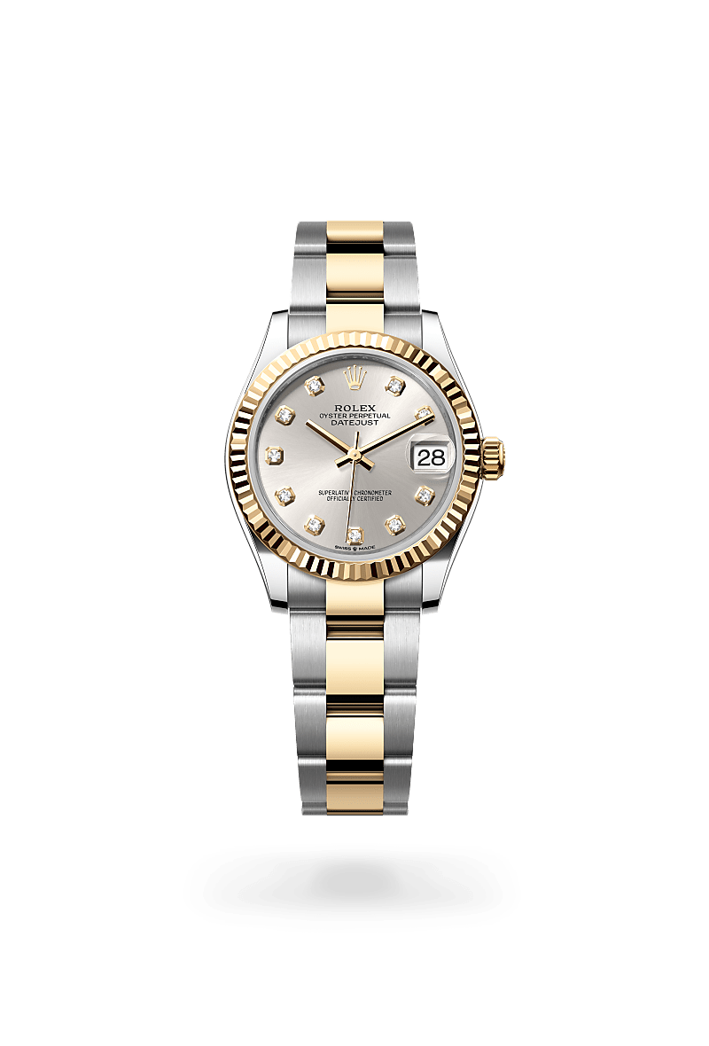 Rolex Datejust in Yellow Rolesor - combination of Oystersteel and yellow gold, M278273-0019 - Bijouterie Italienne