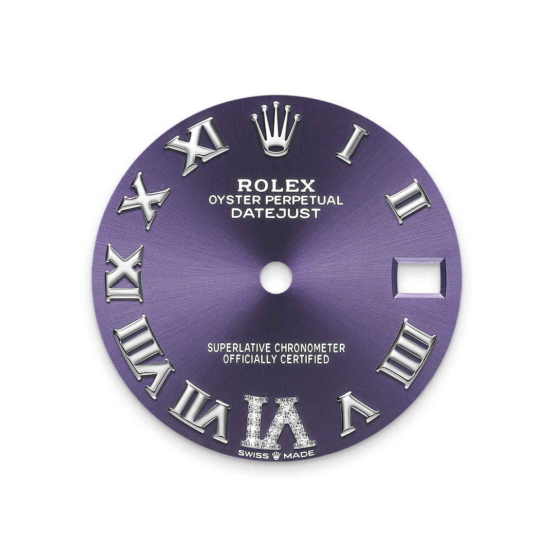 Aubergine Dial