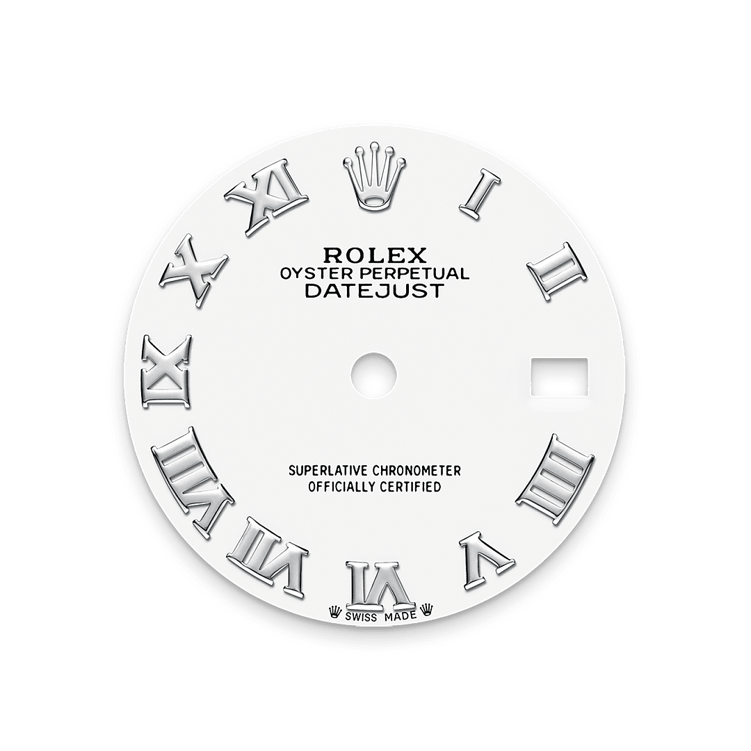 White dial