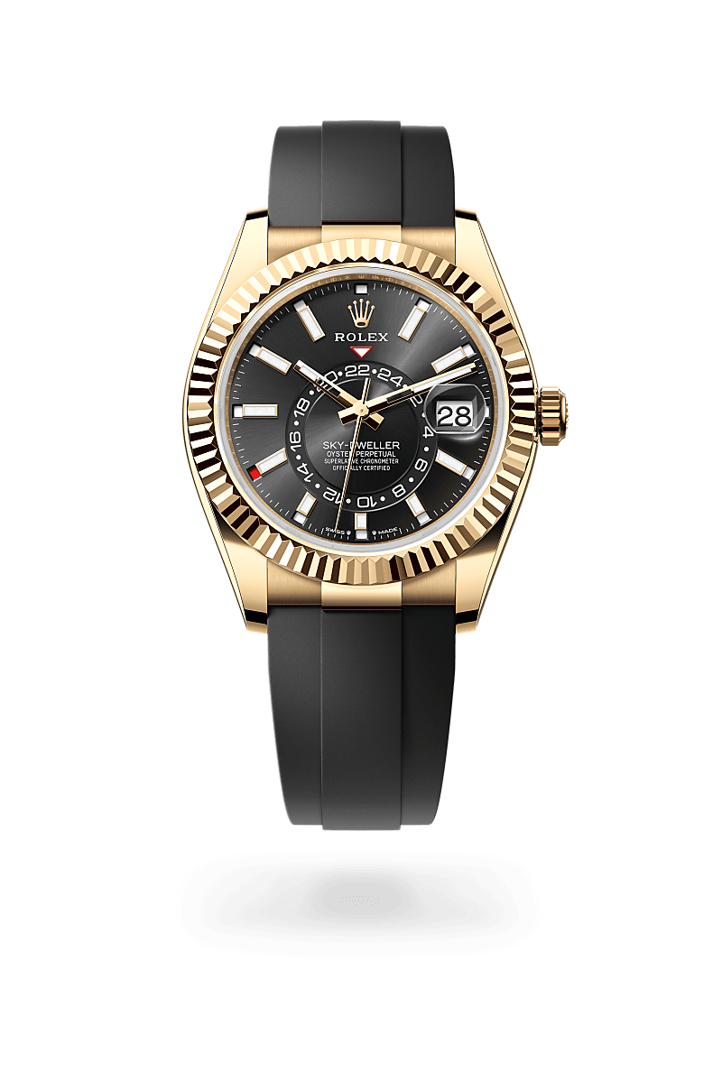 Rolex Sky-Dweller in 18 ct yellow gold, M336238-0002 - Bijouterie Italienne