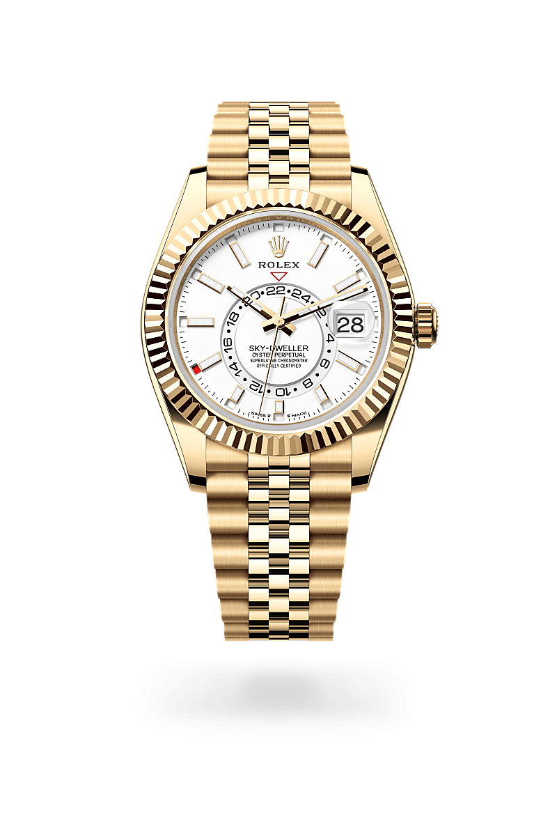 Rolex Sky-Dweller in 18 ct yellow gold, M336938-0006 - Bijouterie Italienne