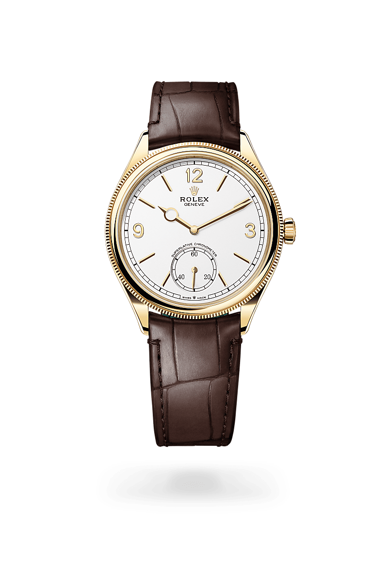 Rolex 1908 in 18 ct yellow gold, M52508-0006 - Bijouterie Italienne