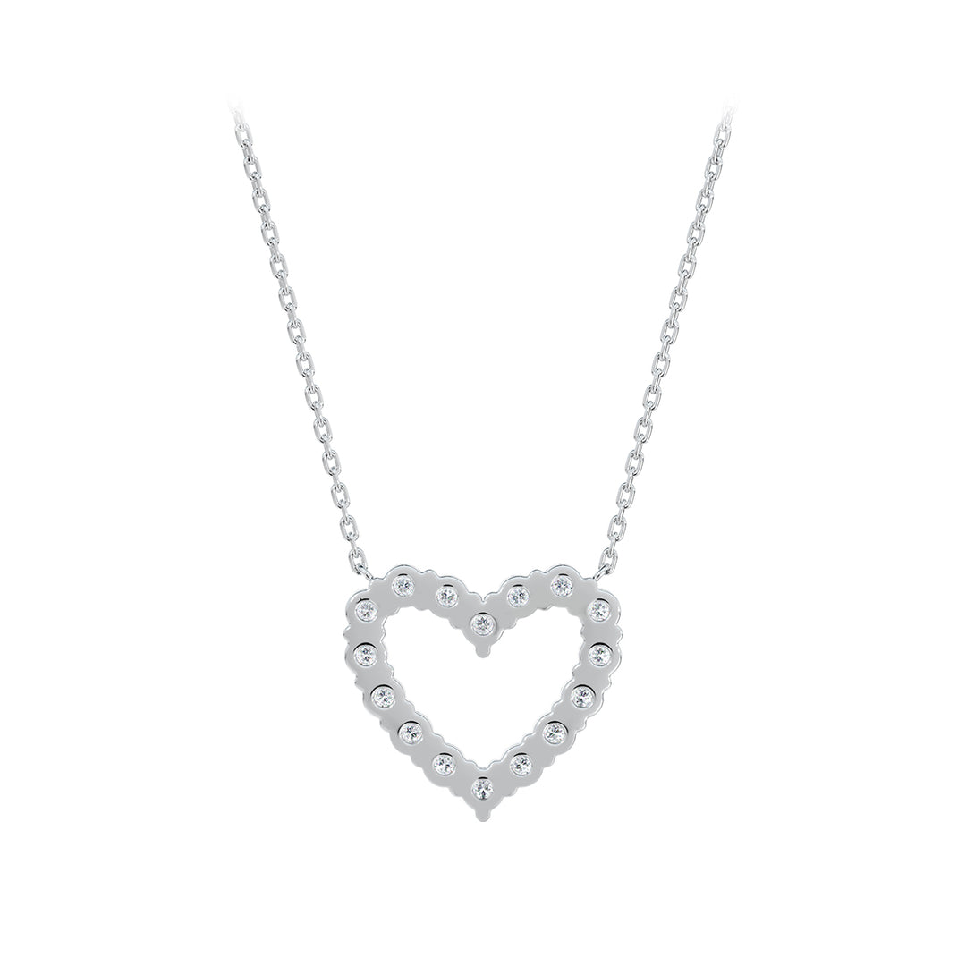 Collier Forevermark with heart