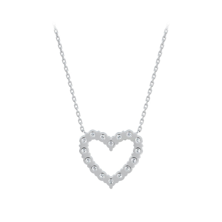 Collier Forevermark with heart