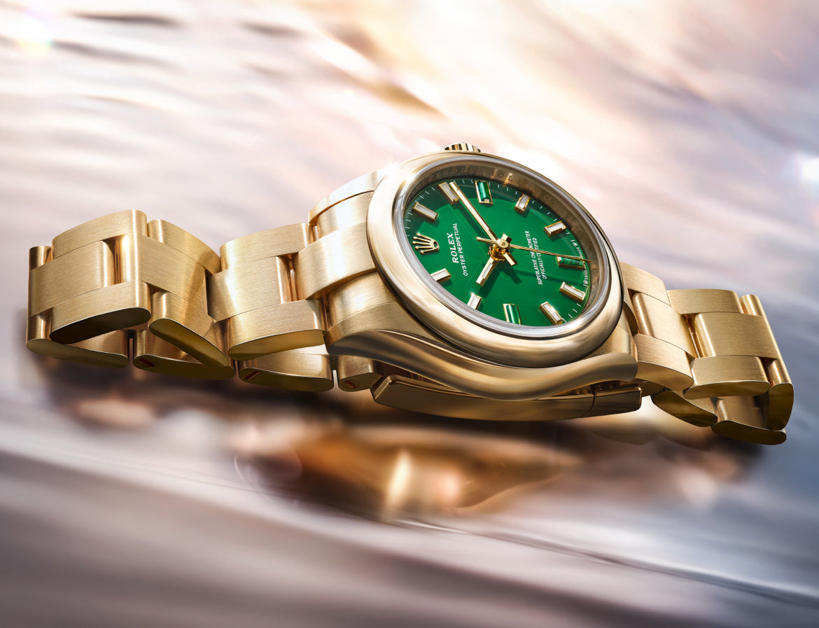 Rolex new watches 2026 the oyster perpetual 28 and 34 ambiance, m276208-0002 - Bijouterie Italienne