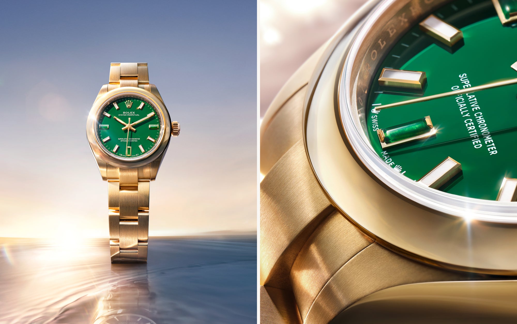 Rolex new watches 2026 the oyster perpetual 28 and 34 dyptique 2, m276208-0002 - Bijouterie Italienne
